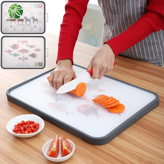 Double Sided Use Cutting Board Food