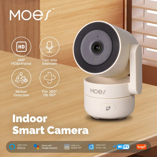 WiFi Indoor Pan/Tilt Smart Security Camera