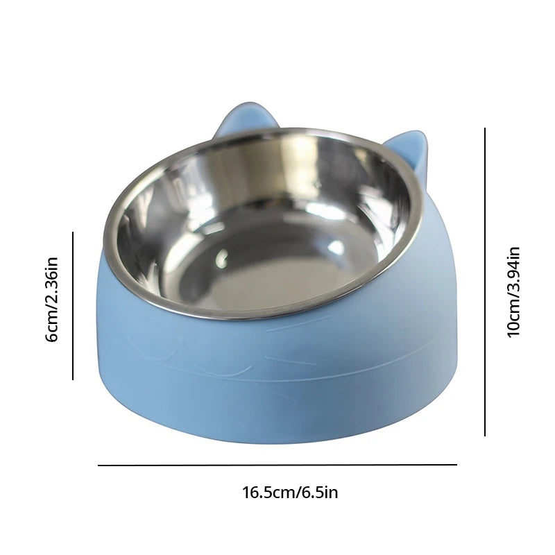 1pc Stainless Steel Feeding Bowls