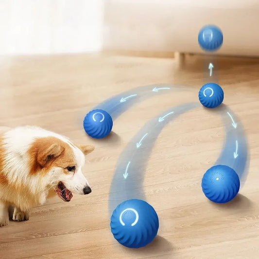 Dog Toys Intelligent Gravity Jump Ball Rechargeable