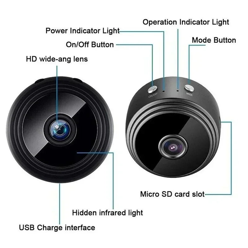 2024 Mini Wifi Camera Home Security