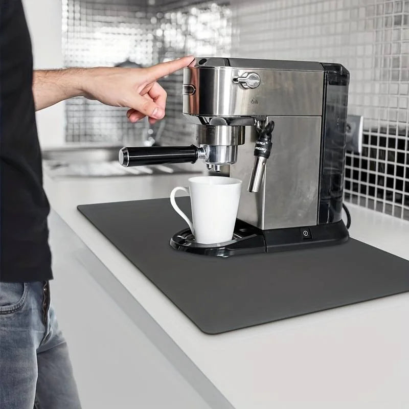 Absorbent Coffee Mat for Kitchen Counter