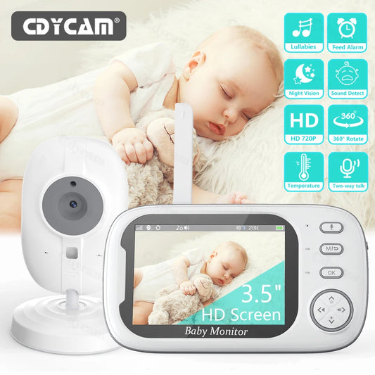 3.5 inch Wireless Video Baby Monitor Night Vision