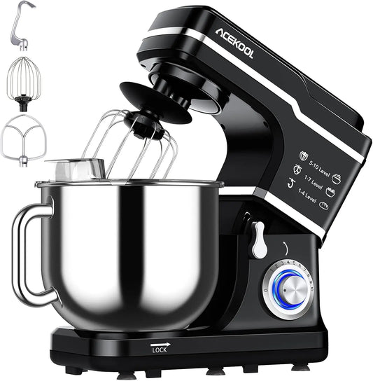 7.5QT Kitchen Electric Food Mixer 10-Speed