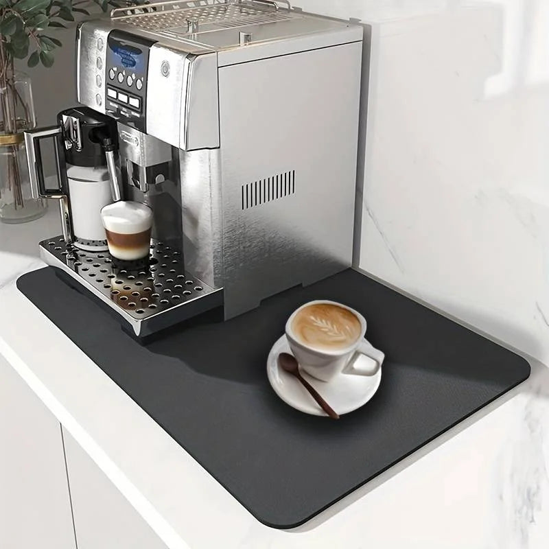 Absorbent Coffee Mat for Kitchen Counter